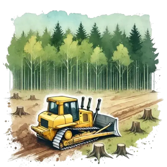 Land Clearing and Tree Service Equipment